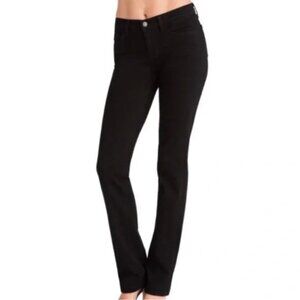 J Brand Low Rise Pencil Leg Shadow Black Skinny Straight Leg Jeans